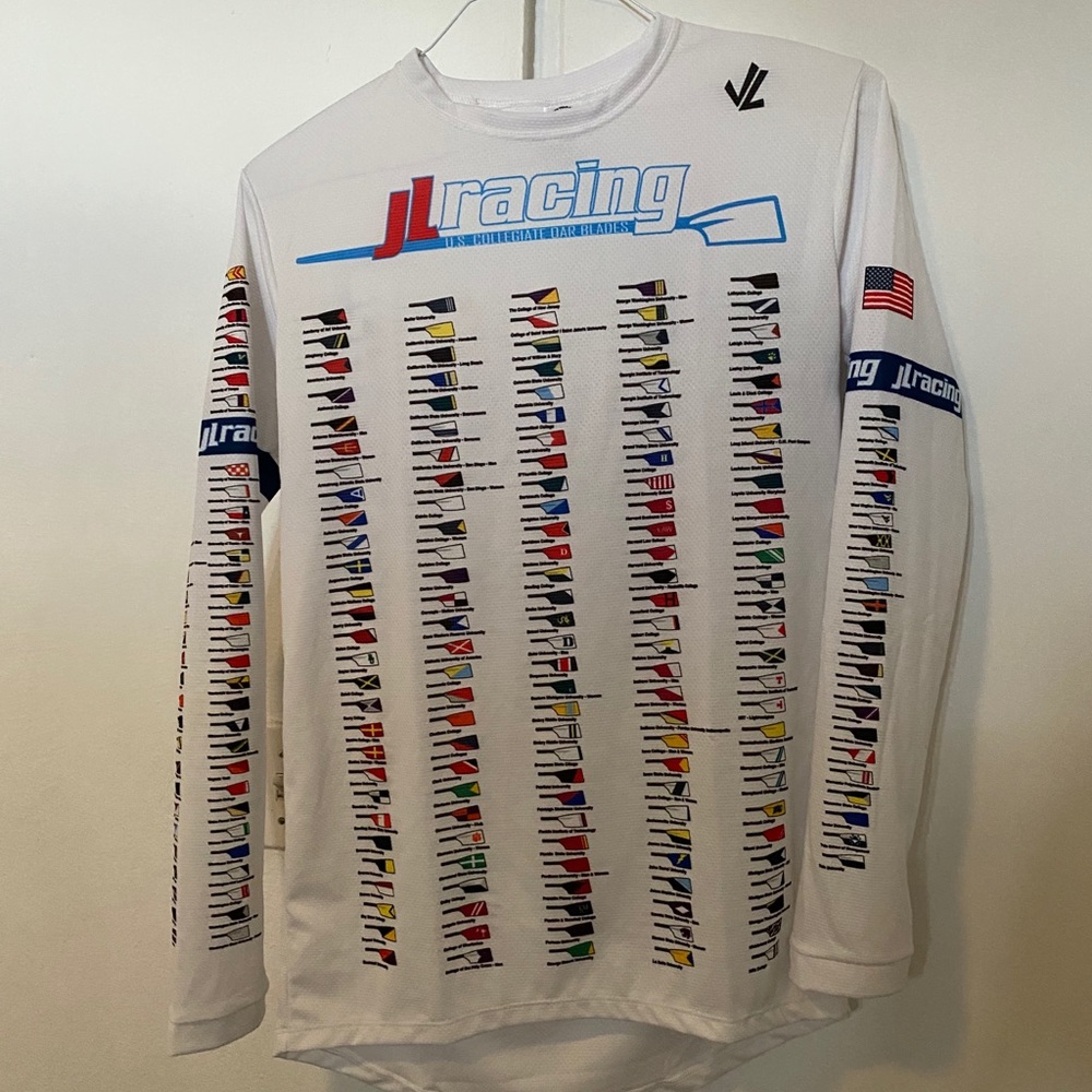 JL Racing Collegiate Oars Tshirt Size Small